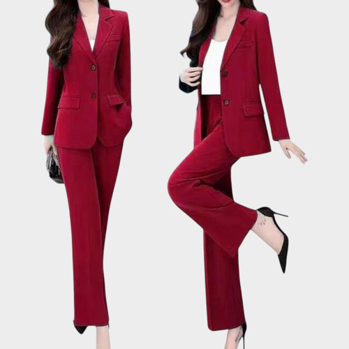 Women's Suit Tailored Two-Piece Set