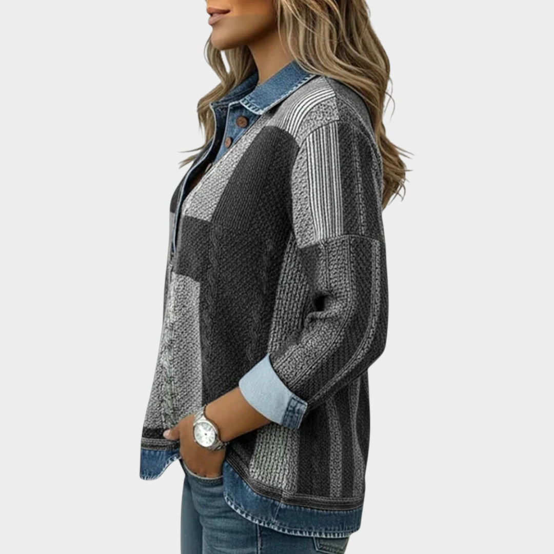 Women’s Colorblock Sweatshirt Graphic Print Pullover