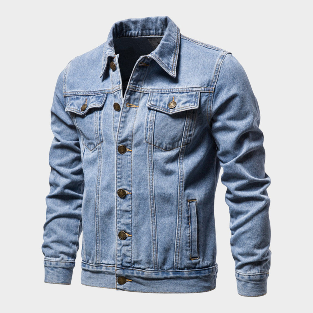 Dark Wash | Casual Style Denim Jacket