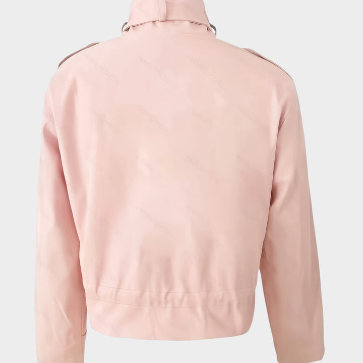 Women’s Jacket Casual Stand Collar Cropped Hooded