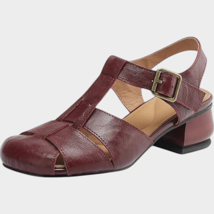 Women’s Mary Jane Shoes Casual Closed Toe Buckle Low Heel