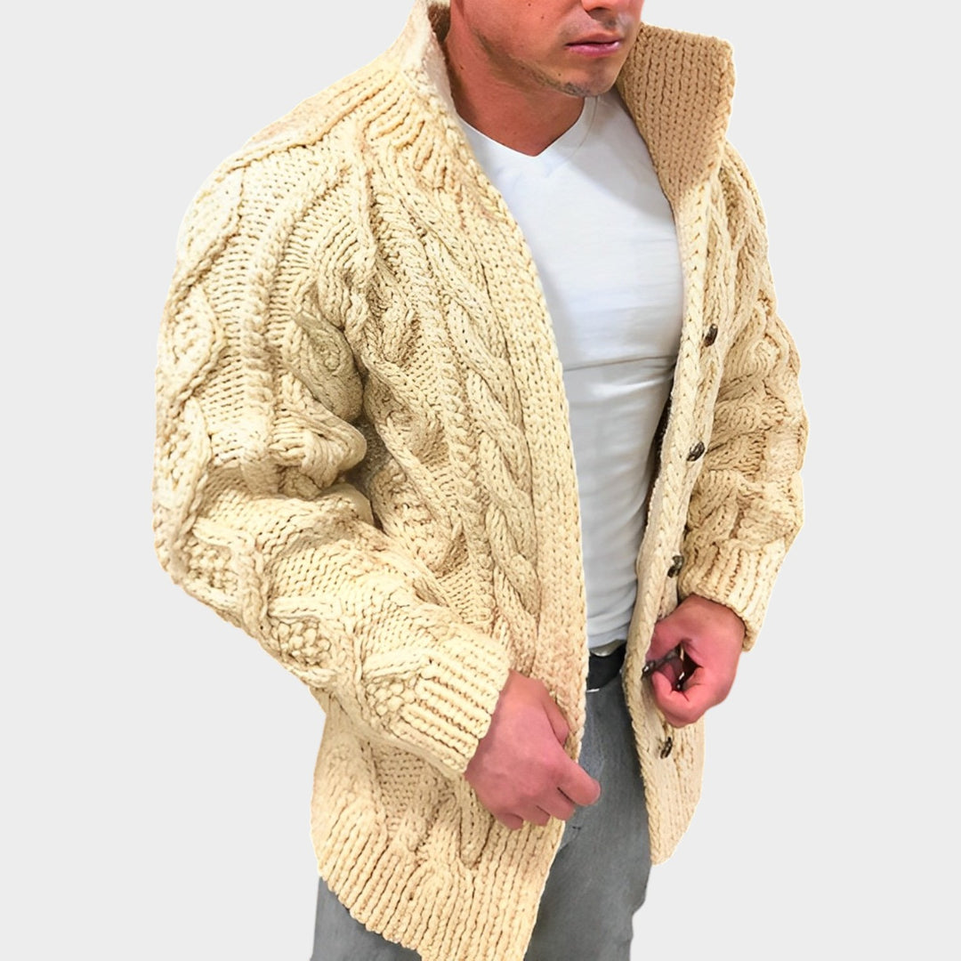 Warm Cable Knit | Cardigan