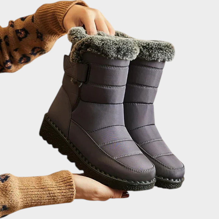 Faux Fur Waterproof Winter Boots