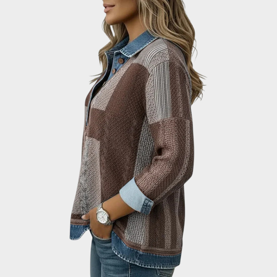 Women’s Colorblock Sweatshirt Graphic Print Pullover