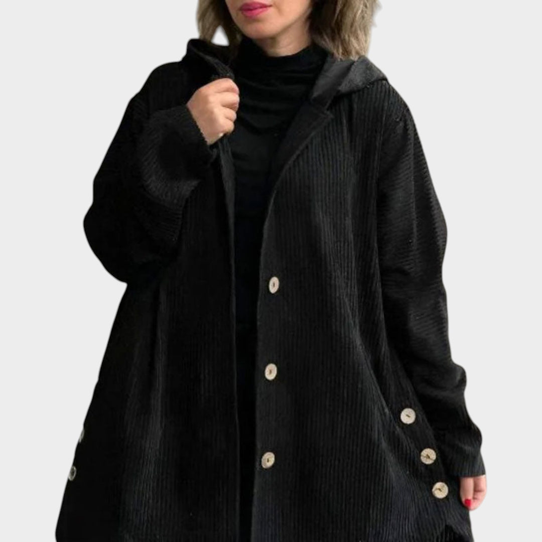 Women’s Corduroy Jacket Loose Fit Fall Outerwear