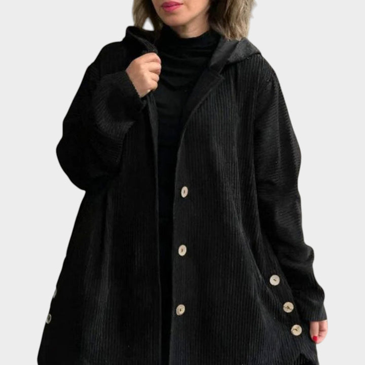 Women’s Corduroy Jacket Loose Fit Fall Outerwear
