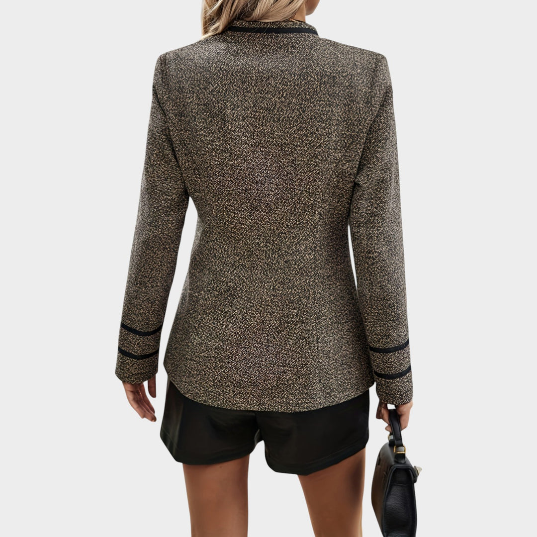 Women’s Casual Button Up Jacket Long Sleeves