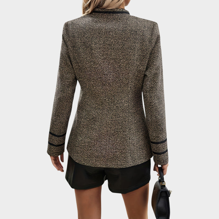 Women’s Casual Button Up Jacket Long Sleeves