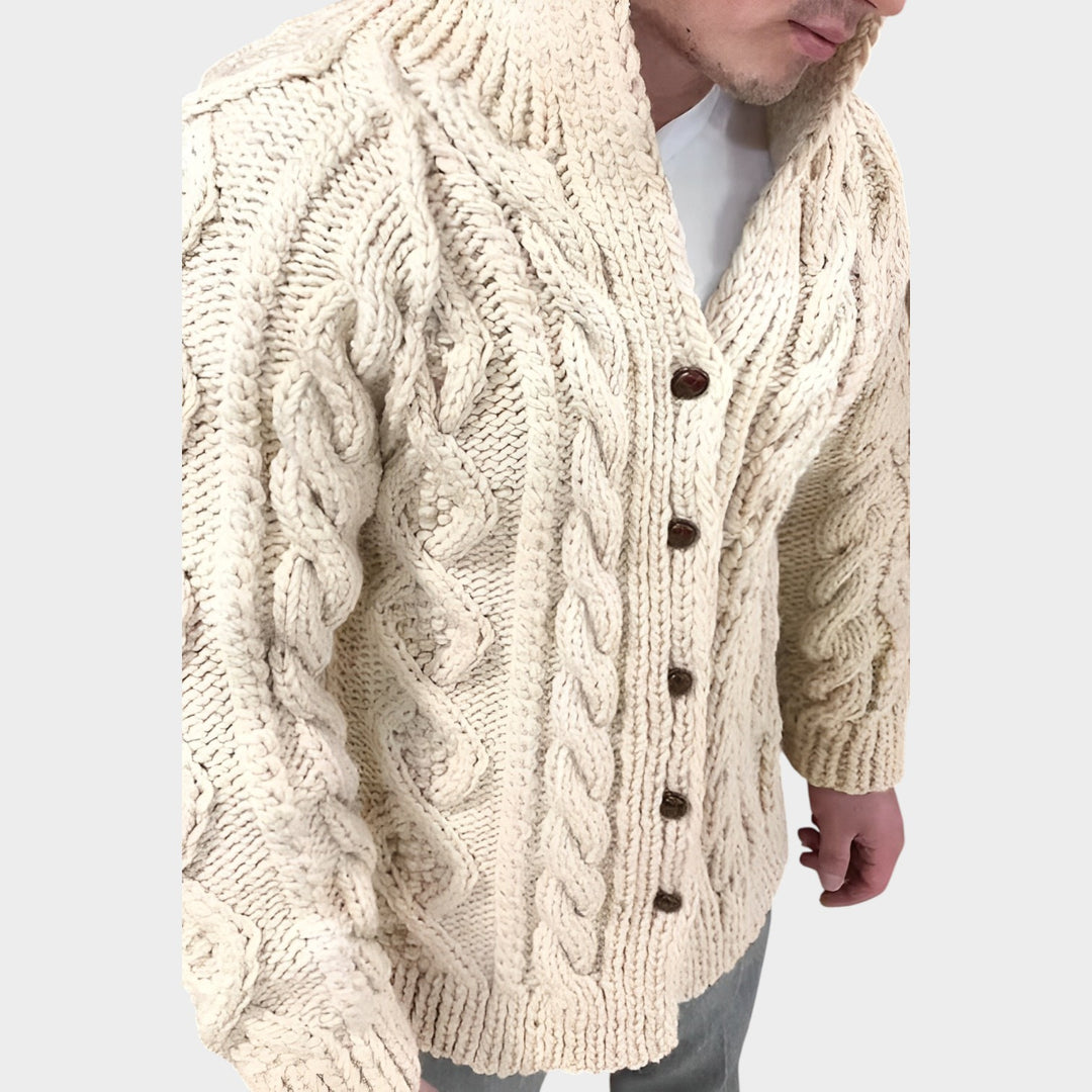 Warm Cable Knit | Cardigan