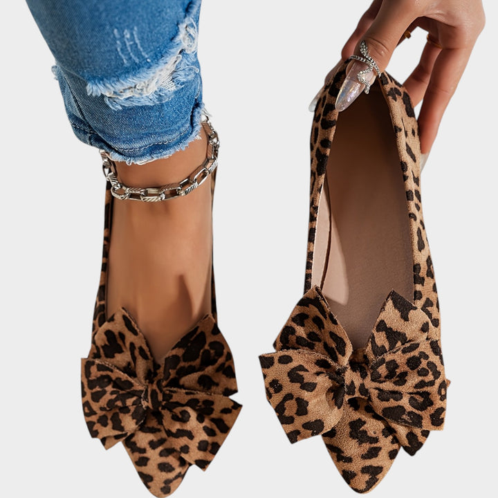 Women’s Ballet Flats Decorative Bow Detail