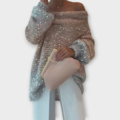 Luna Sparkle Knit Sweater
