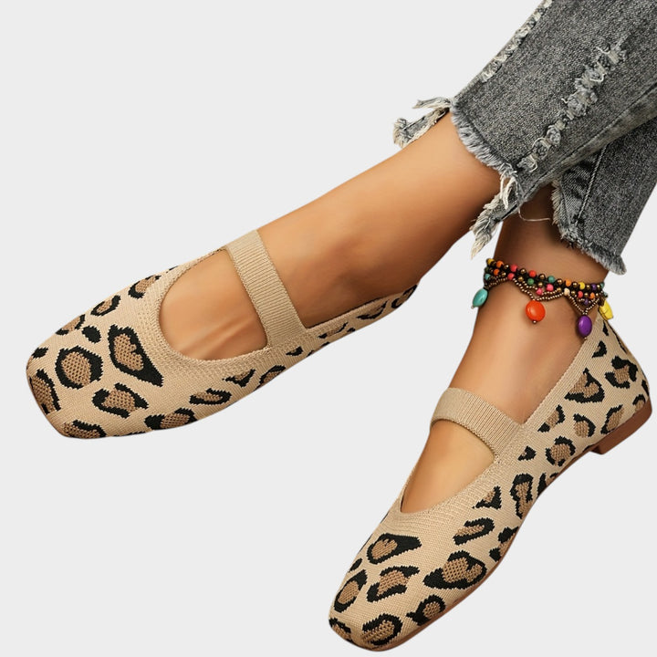 Women’s Leopard Ballet Flats