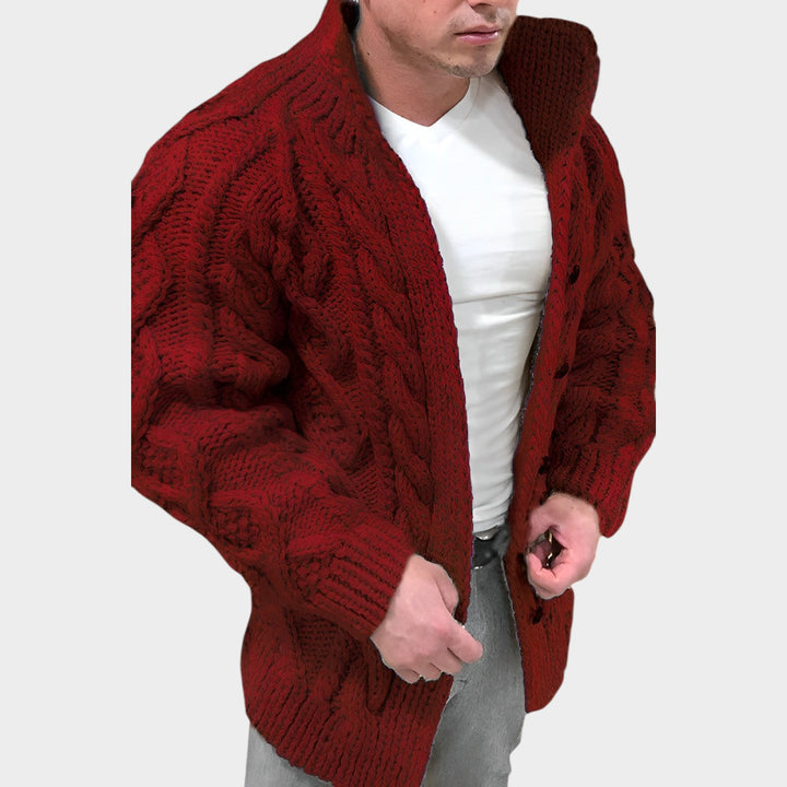 Warm Cable Knit | Cardigan