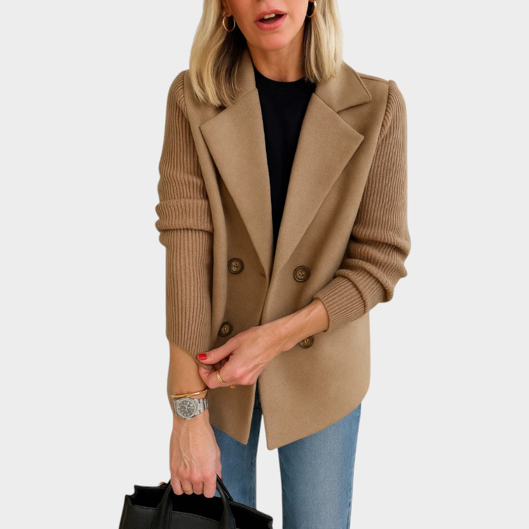 Women’s Blazer Business Double Breasted Tailored Fit