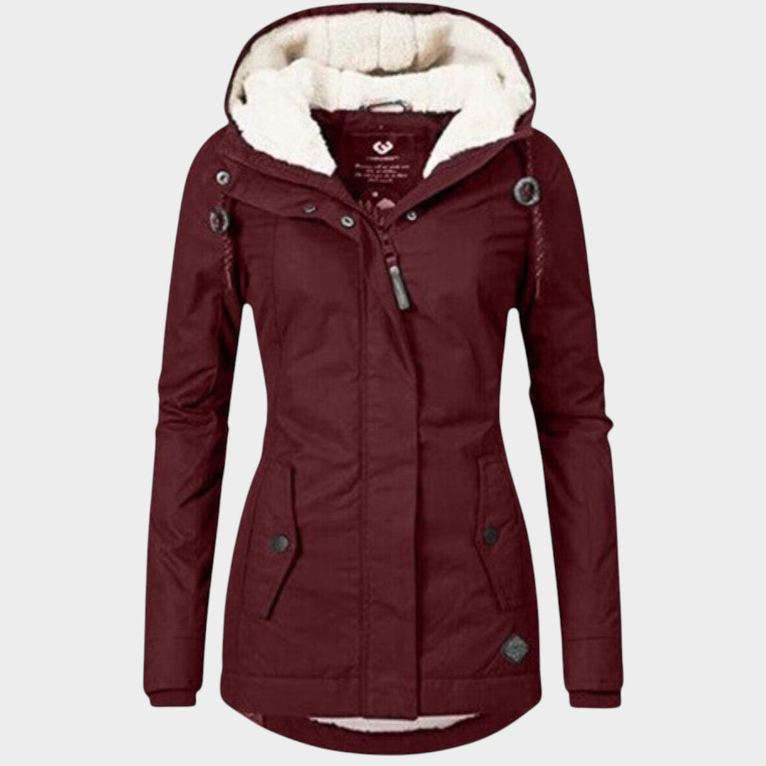 Women’s Parka Coat Warm Interior Lining