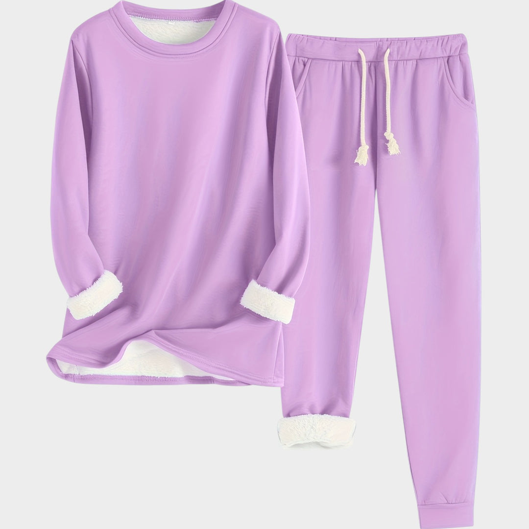 Women’s Matching Set 2 Piece Lounge Set Casual Plush