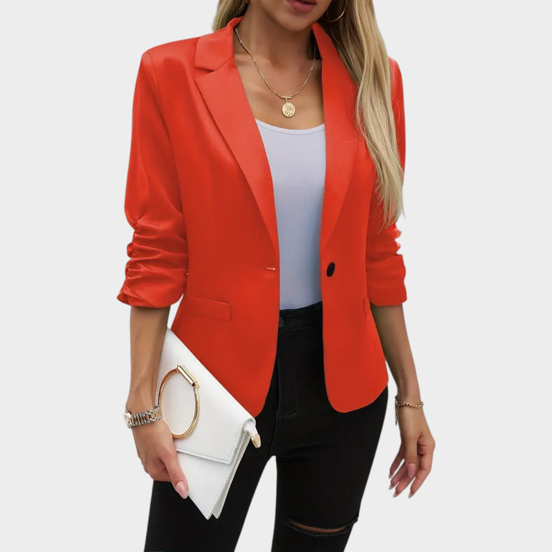 Women’s Blazer Casual Tailored Fit Single Button