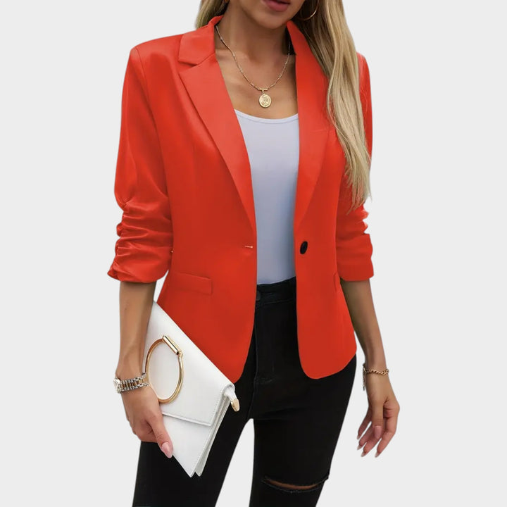 Women’s Blazer Casual Tailored Fit Single Button