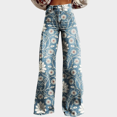 Women’s Printed Pants Boho Chic Loose Fit