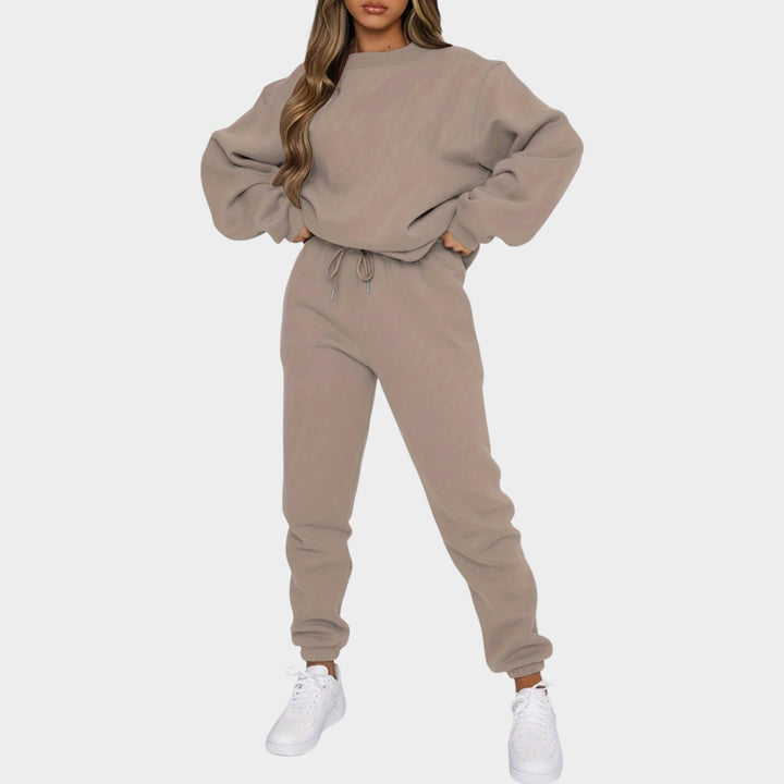 Women’s Matching Set Casual Sweatshirt Jogger Pants