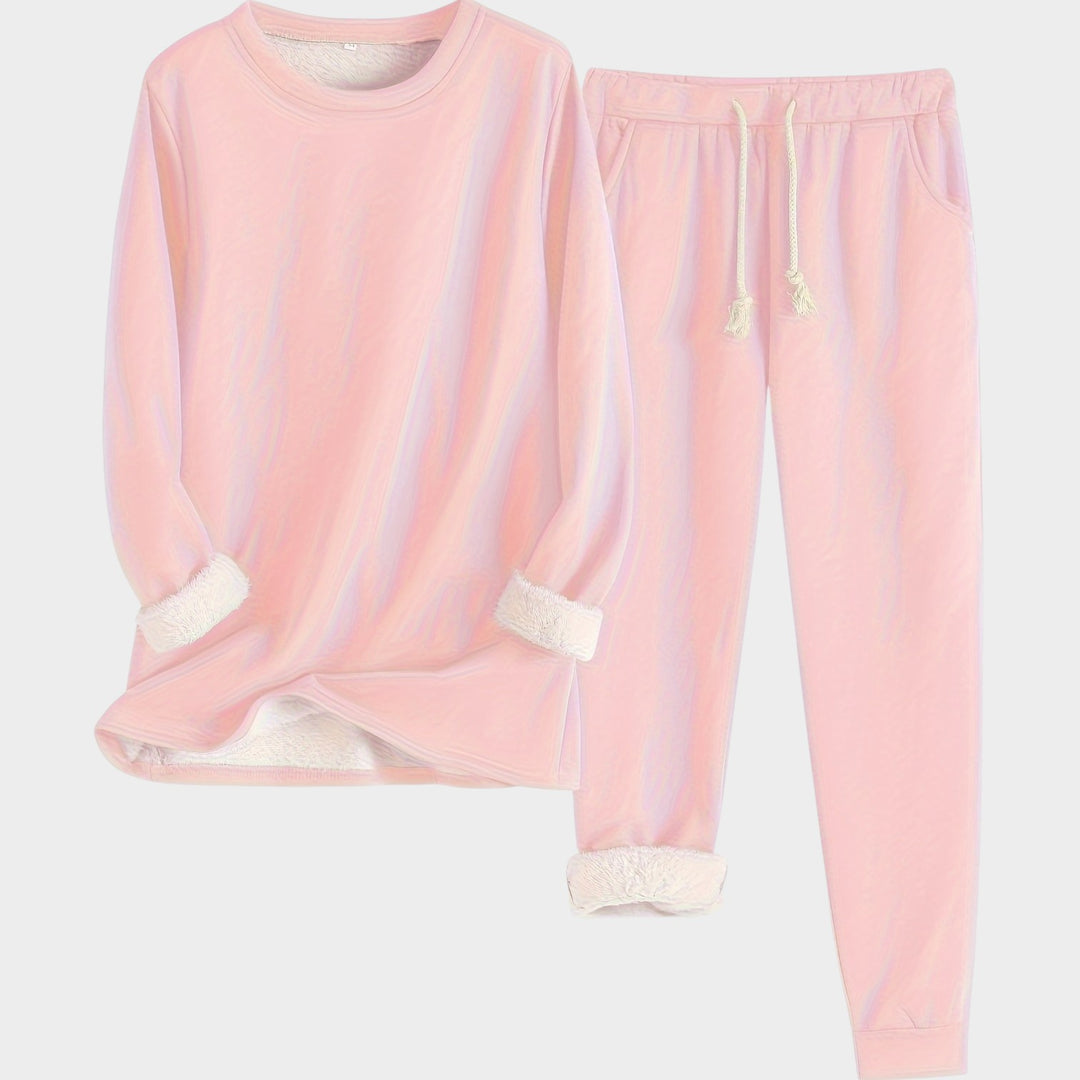 Women’s Matching Set 2 Piece Lounge Set Casual Plush