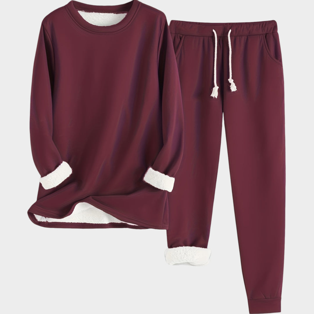 Women’s Matching Set 2 Piece Lounge Set Casual Plush