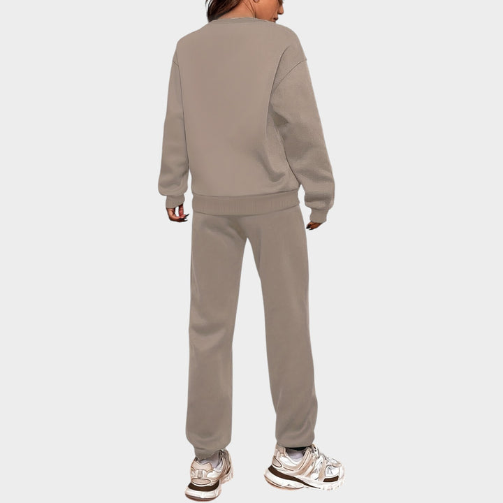 Women’s Matching Set Casual Sweatshirt Jogger Pants
