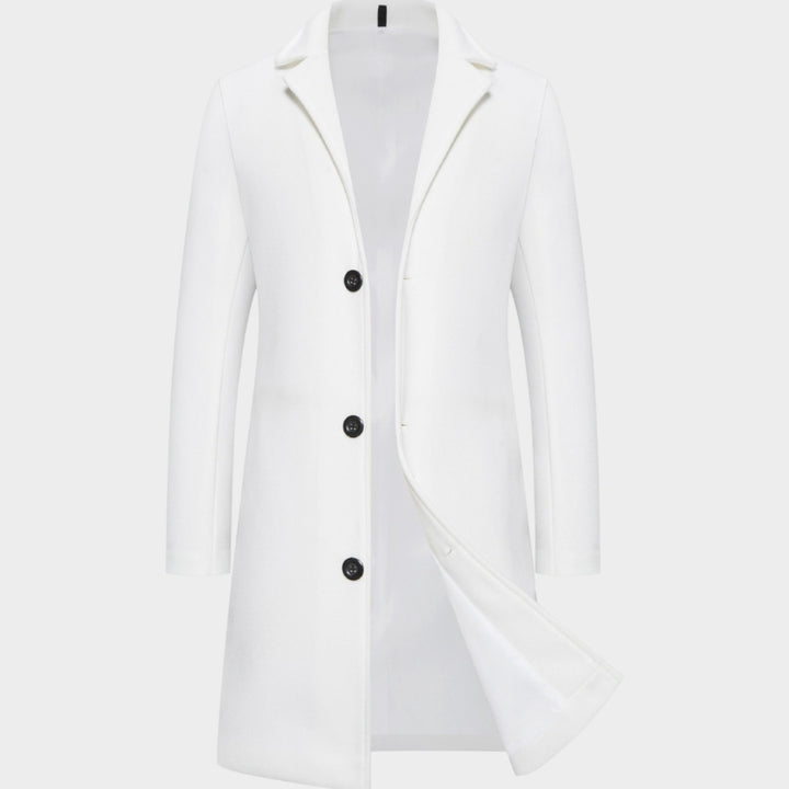 Tailored fit Button-Up | Wool Coat