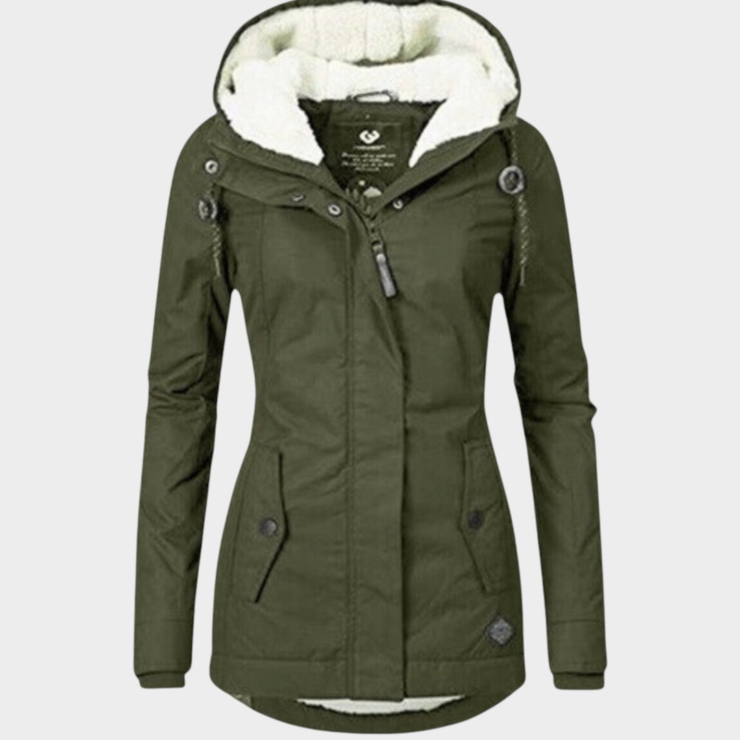 Women’s Parka Coat Warm Interior Lining