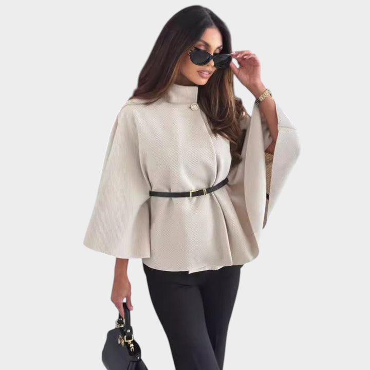 Women’s Belted Jacket Elegant Everyday Style