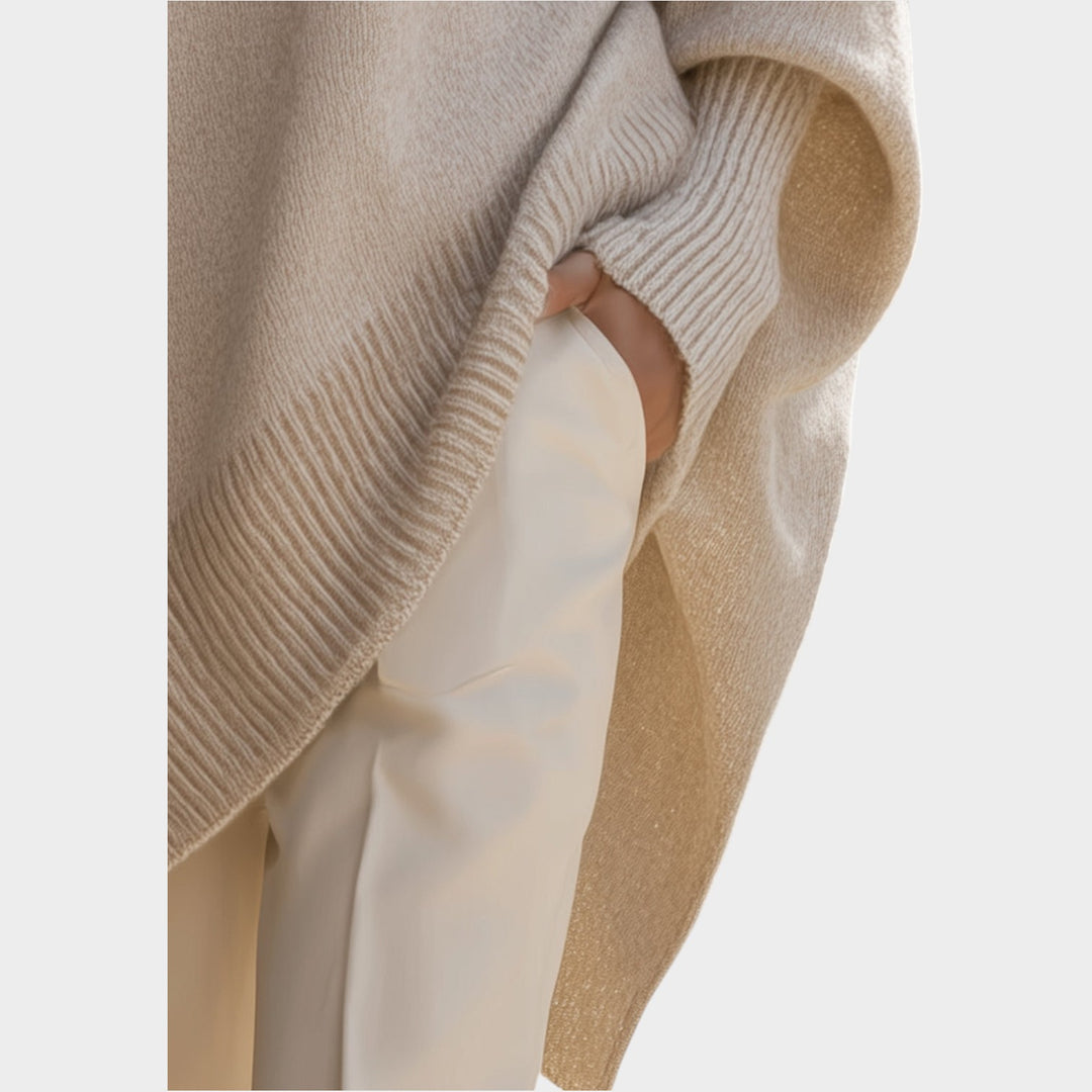 Sophisticated | Oversized Knit Sweater