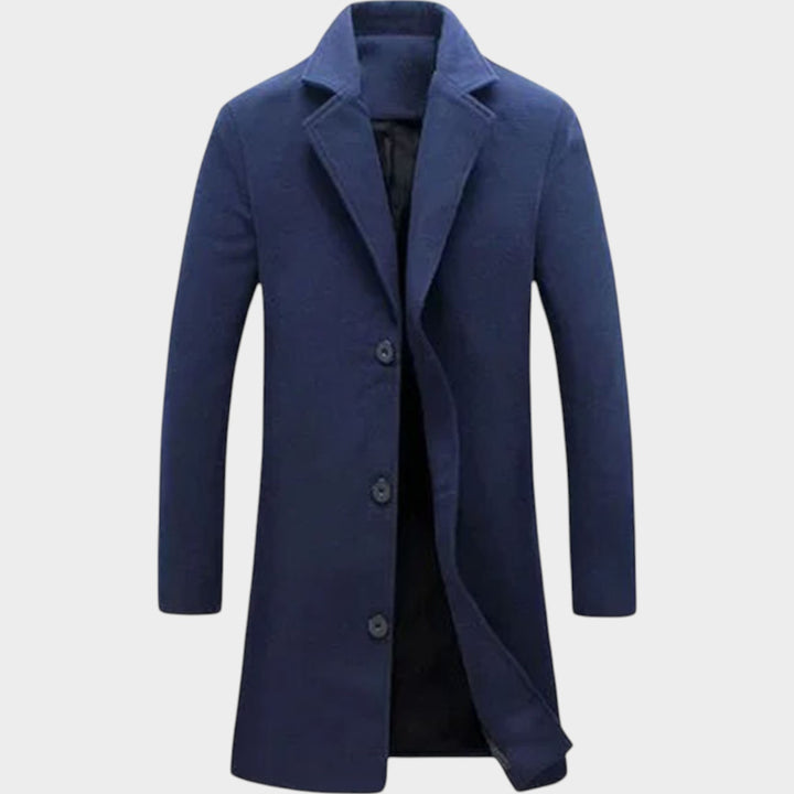Tailored fit Button-Up | Wool Coat