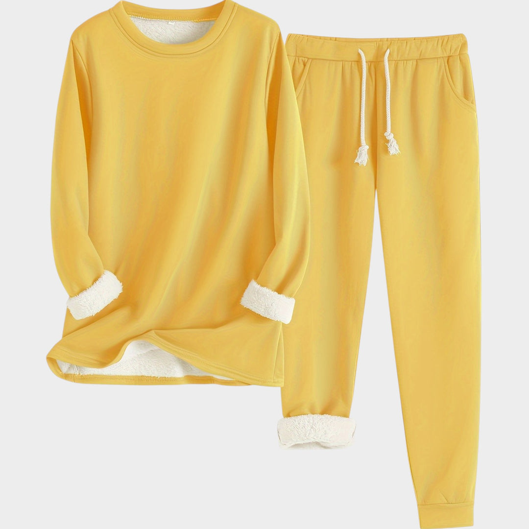 Women’s Matching Set 2 Piece Lounge Set Casual Plush