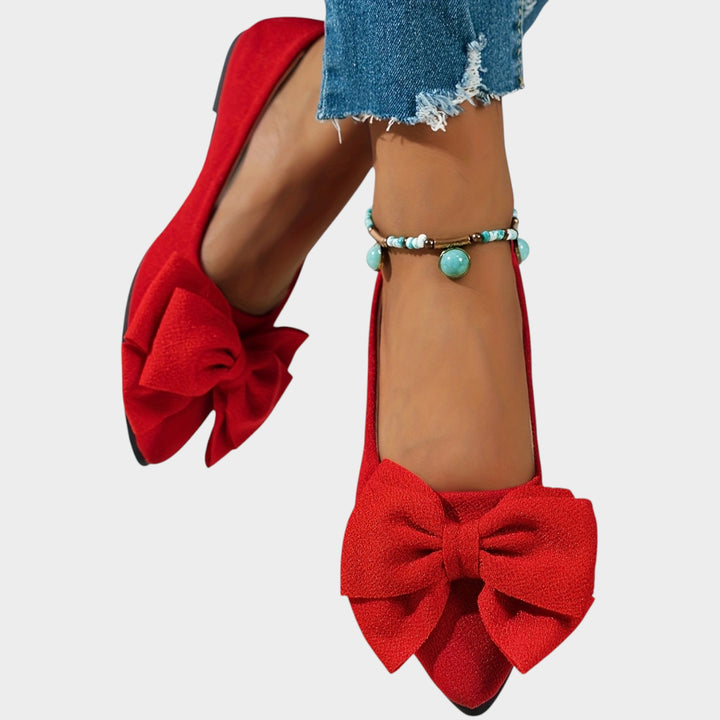 Women’s Ballet Flats Decorative Bow Detail