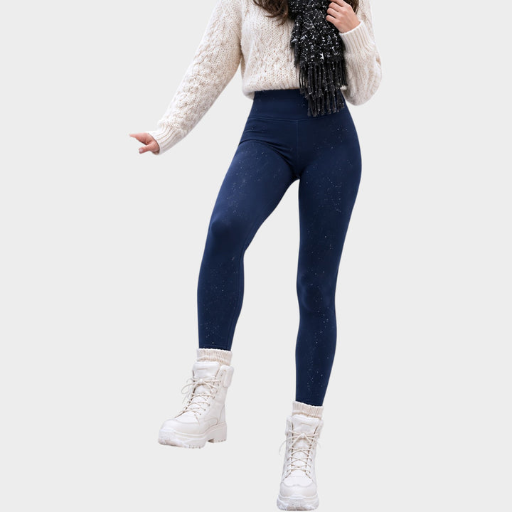 Women’s Thermal Leggings High-Waist Thick Stretch Tummy Control