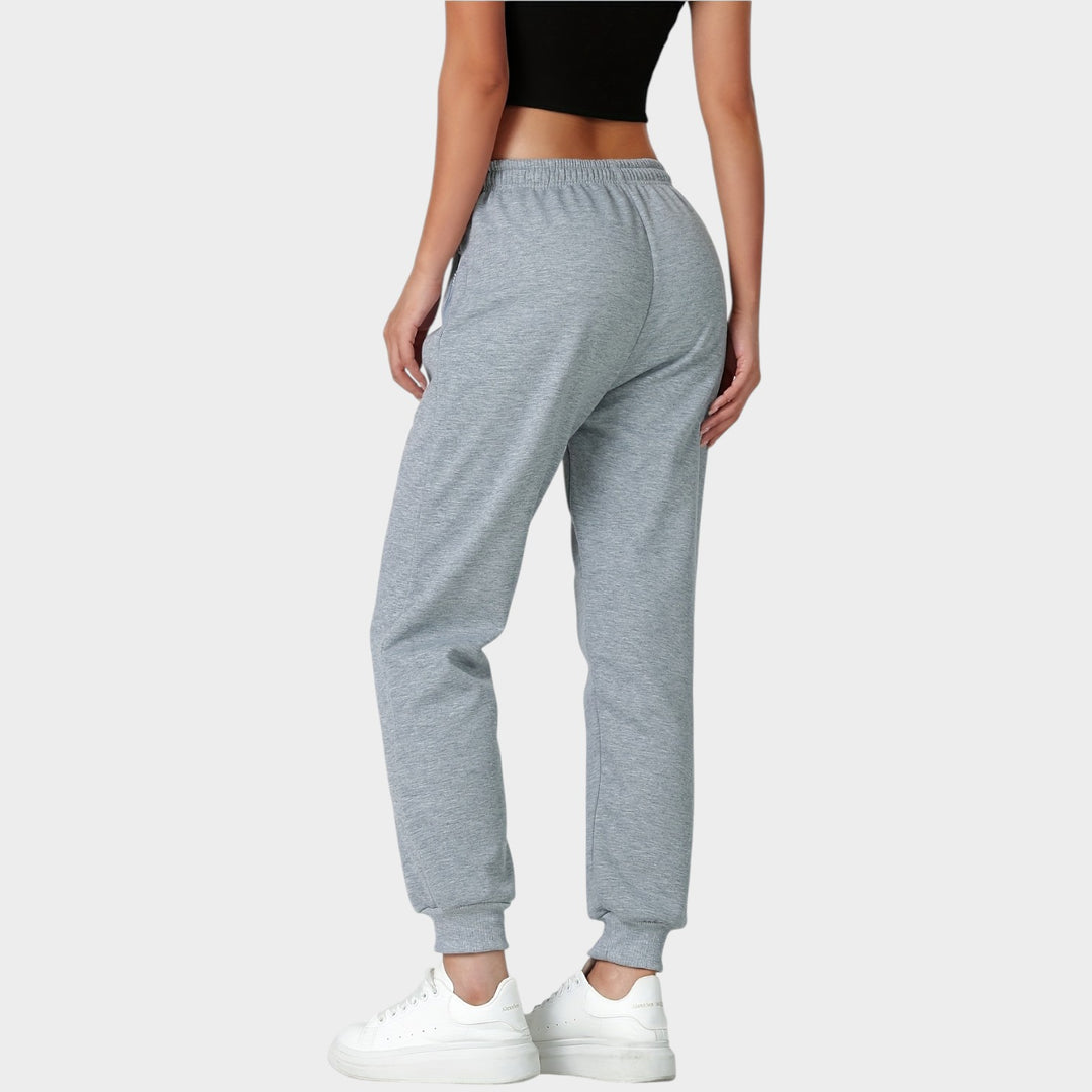 Women’s Thermal Pants Warm Lined Windproof Cuffed Joggers