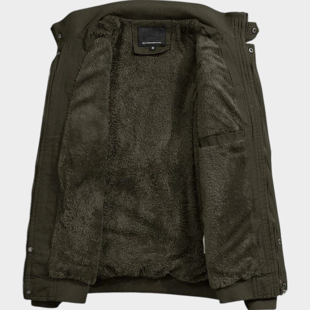 Winter Bomber Jacket | Warm Winter Coat