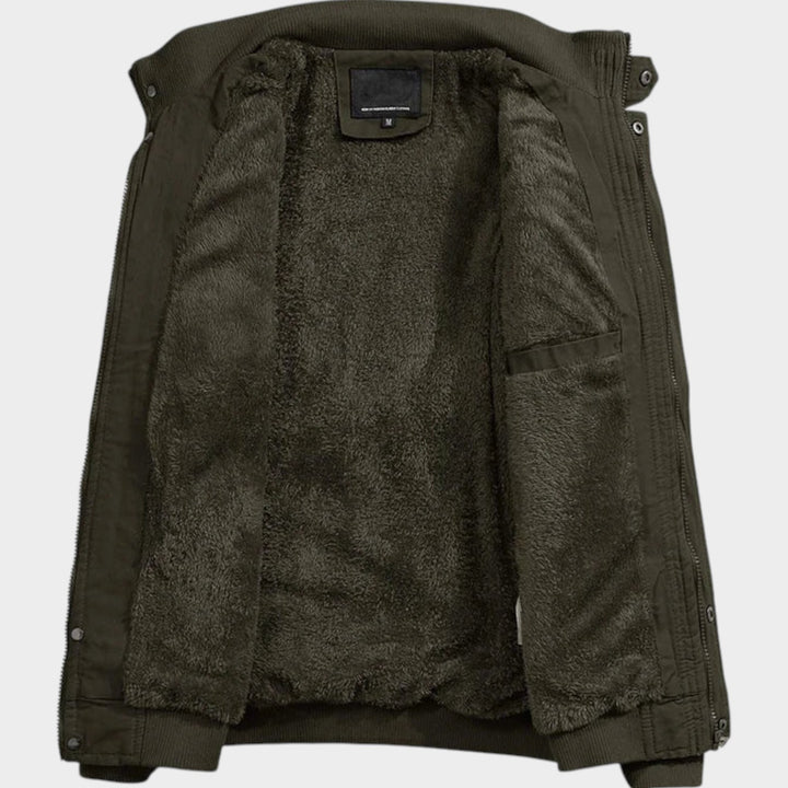 Winter Bomber Jacket | Warm Winter Coat