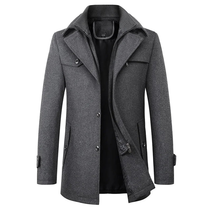 Waterproof Business Winter | Woolen Coat