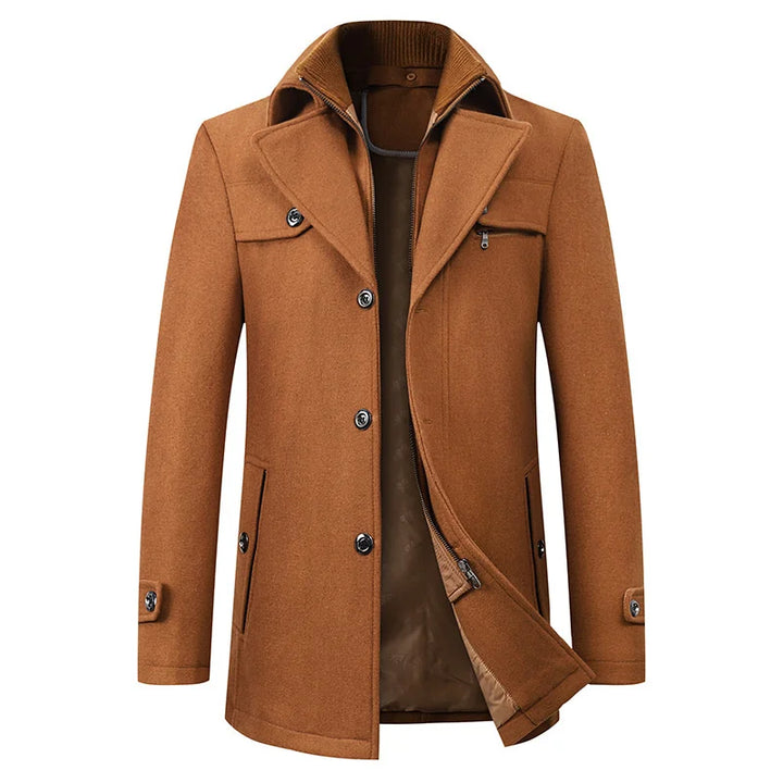 Waterproof Business Winter | Woolen Coat