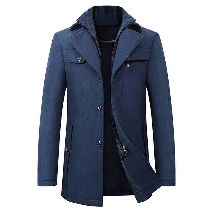Waterproof Business Winter | Woolen Coat