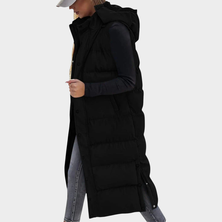 Women’s Puffer Coat Sleeveless Quilted Design