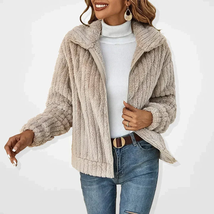 Women’s Sherpa Zip-Up Jacket
