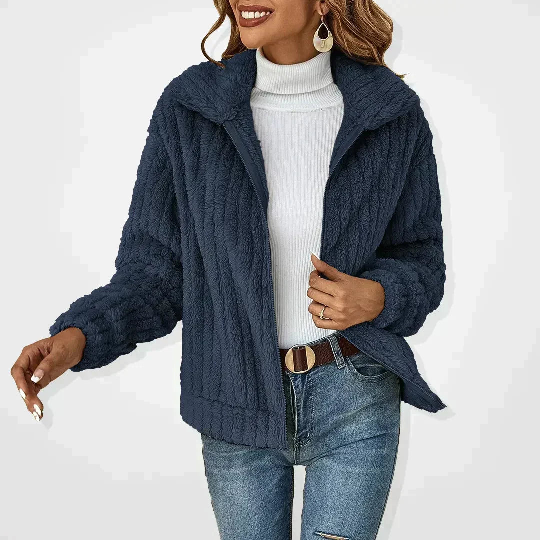 Women’s Sherpa Zip-Up Jacket