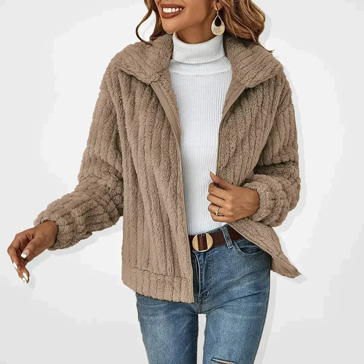 Women’s Sherpa Zip-Up Jacket