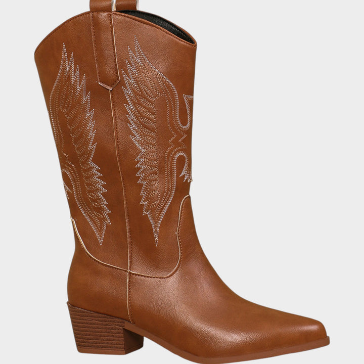 Vintage Western Ankle Cowboy Boots