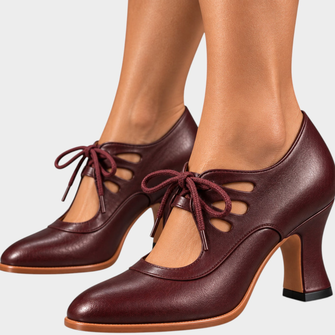 Women’s High Heels Lace Up Ankle Tie