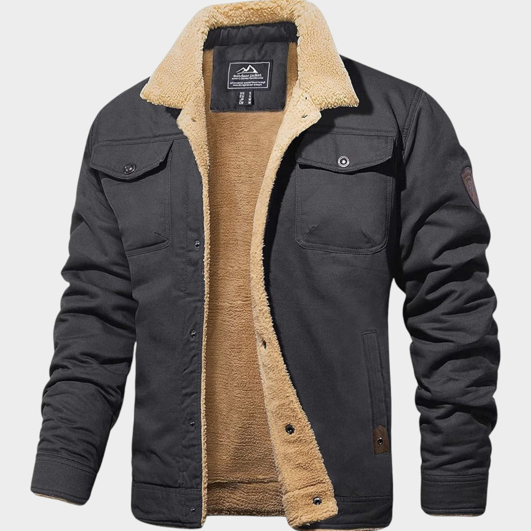 Sherpa-Lined | Classic Utility Style Design Bomber Jacket
