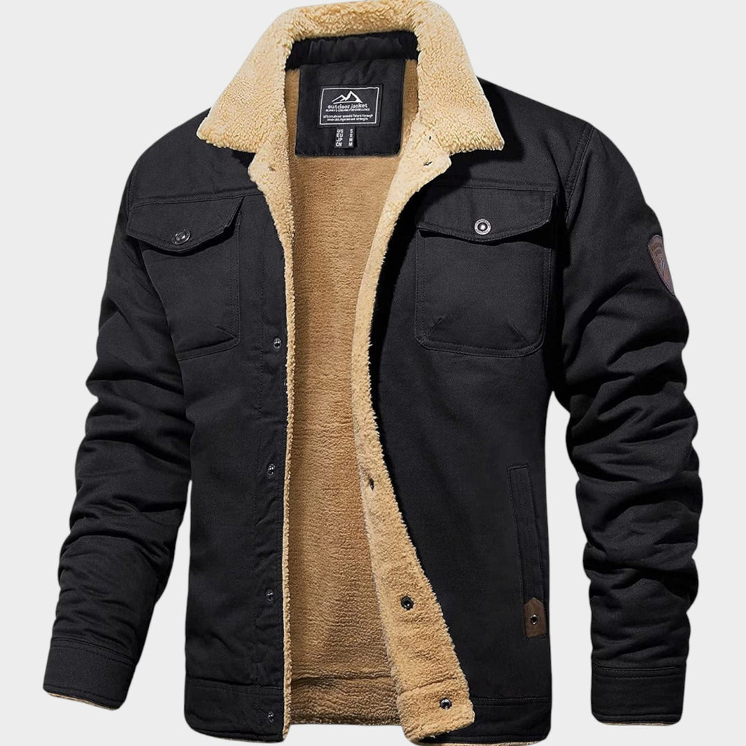 Sherpa-Lined | Classic Utility Style Design Bomber Jacket