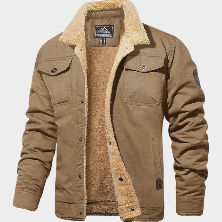 Sherpa-Lined | Classic Utility Style Design Bomber Jacket